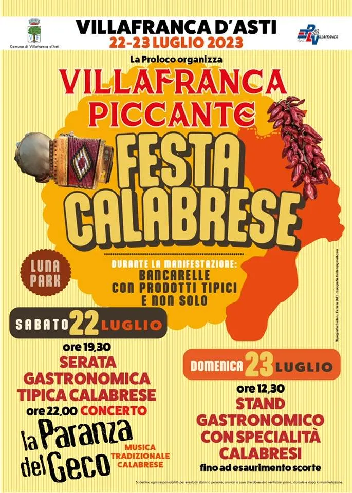 Villafranca d'Asti | "Villafranca Piccante" (edizione 2023)