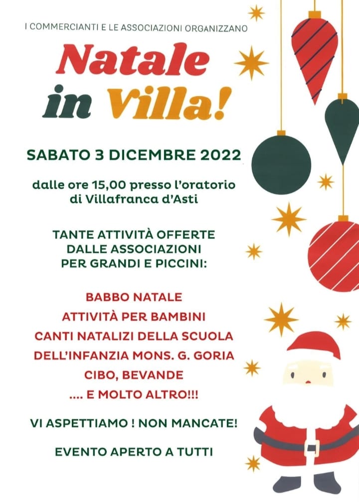 Natale in Villa!