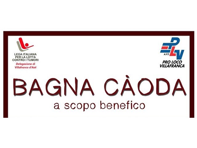 Villafranca d'Asti | Bagna càoda a scopo benefico